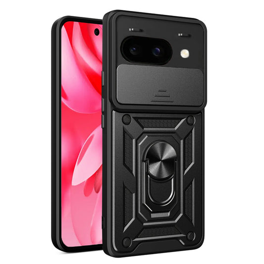 Fodral för Google Pixel 9a, Techsuit, CamShield, Svart