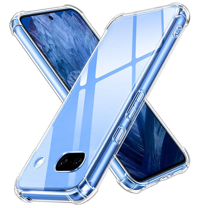Fodral för Google Pixel 9a, Techsuit, Stötsäker Klar, Transparent