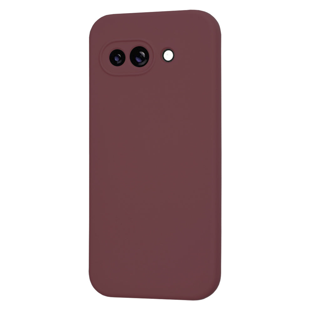 Mobilskal för Google Pixel 9a, Techsuit, SoftFlex, Vinröd