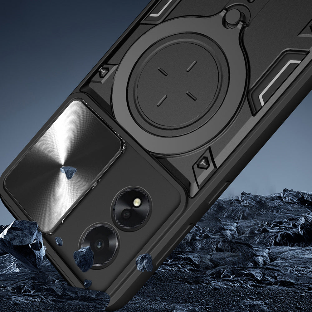 Fodral för Honor 200 Lite, Techsuit, CamGuard Pro, Roséguld