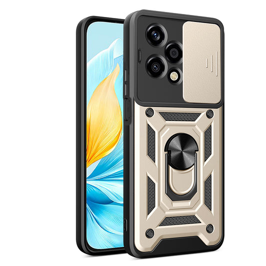 Fodral för Honor 200 Lite, Techsuit, CamShield, Guld