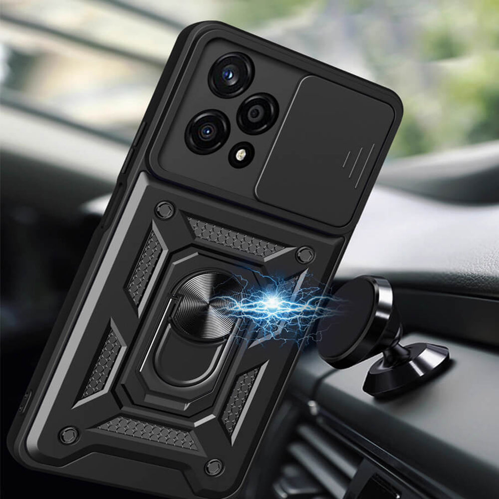 Fodral för Honor 200 Lite, Techsuit, CamShield, Rosa