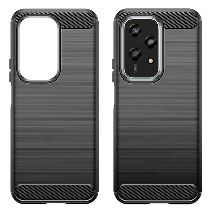 Fodral för Honor 200 Lite, Techsuit, Kolfiber, Blå