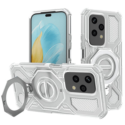 Fodral för Honor 200 Lite, Techsuit, Carbon Shield Pro, Vit