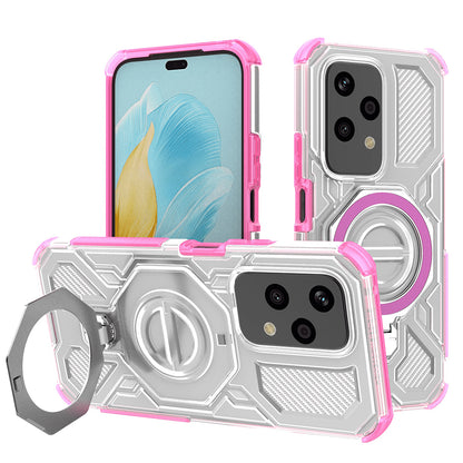 Fodral för Honor 200 Lite, Techsuit, Carbon Shield Pro, Rosa