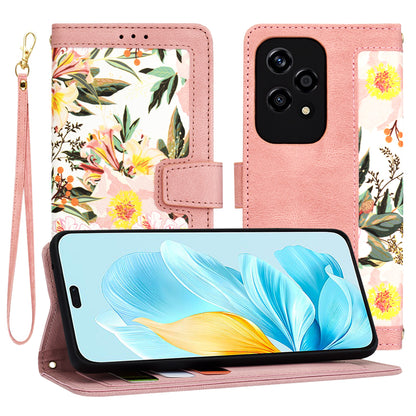 Fodral för Honor 200 Lite, Techsuit, FlipCraft, Rosa