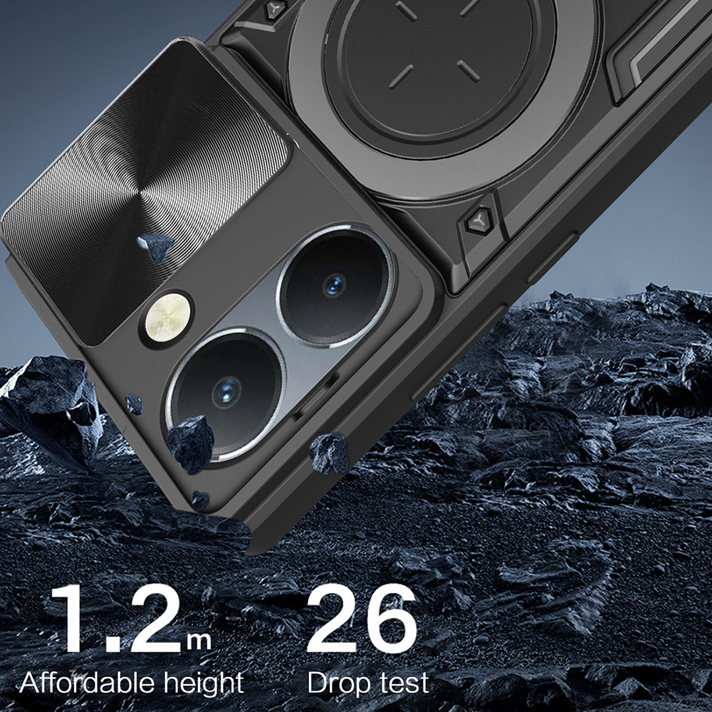 Skyddsfodral för Honor 200 Pro, Techsuit, CamGuard Pro, Blå