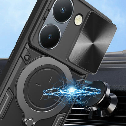 Skyddsfodral för Honor 200 Pro, Techsuit, CamGuard Pro, Blå