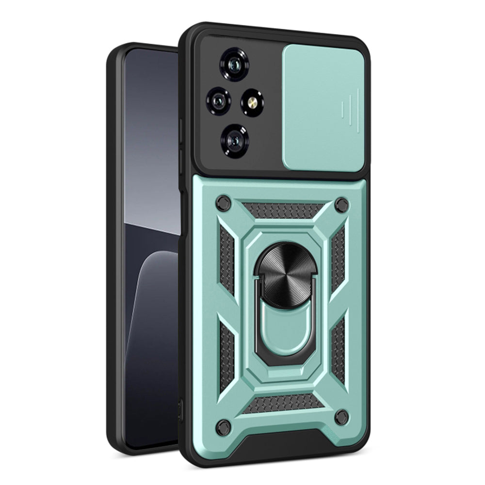 Case for Honor 200, Techsuit, CamShield, Green