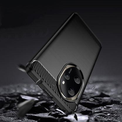 Fodral för Honor 200, Techsuit, Kolfiber, Svart