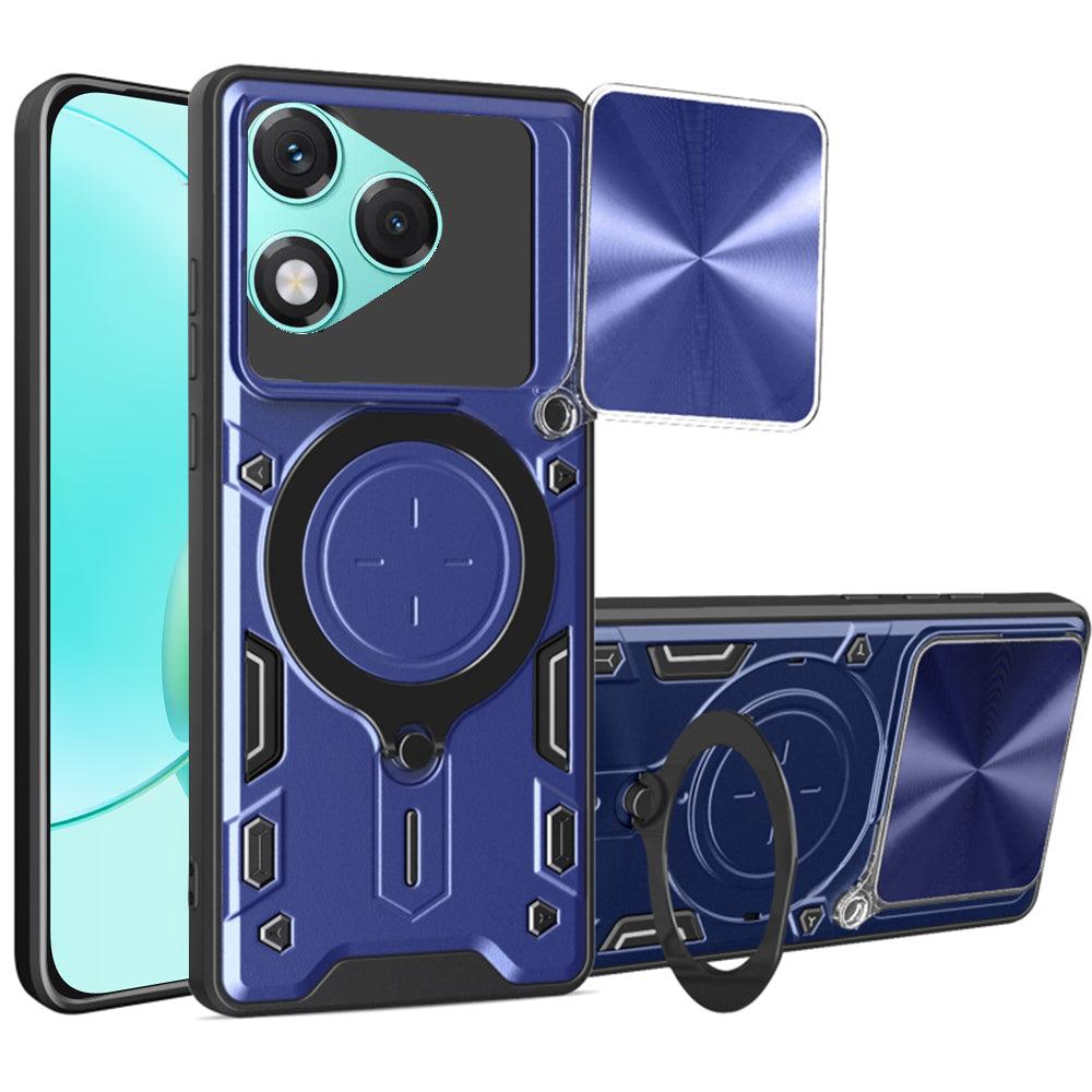 Fodral för Honor 400 Lite, Techsuit, CamGuard Pro, Blå