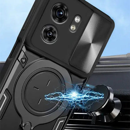 Case for Honor 400 Lite, Techsuit, CamGuard Pro, Black