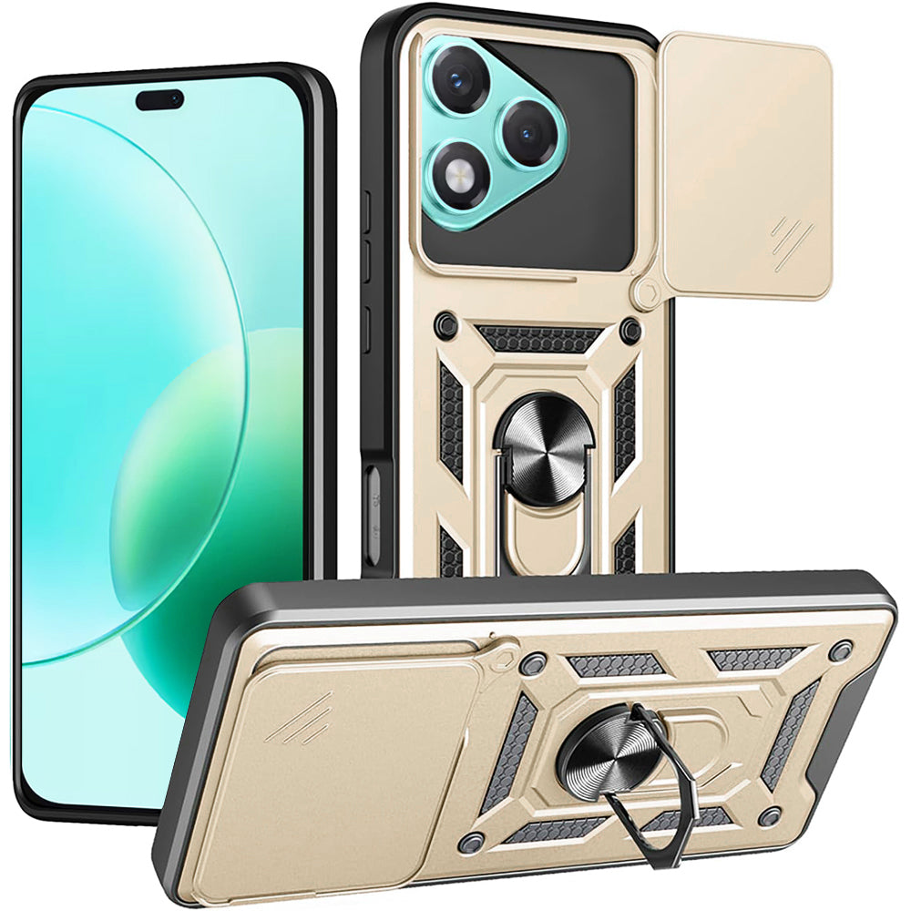 Fodral för Honor 400 Lite, Techsuit, CamShield, Guld