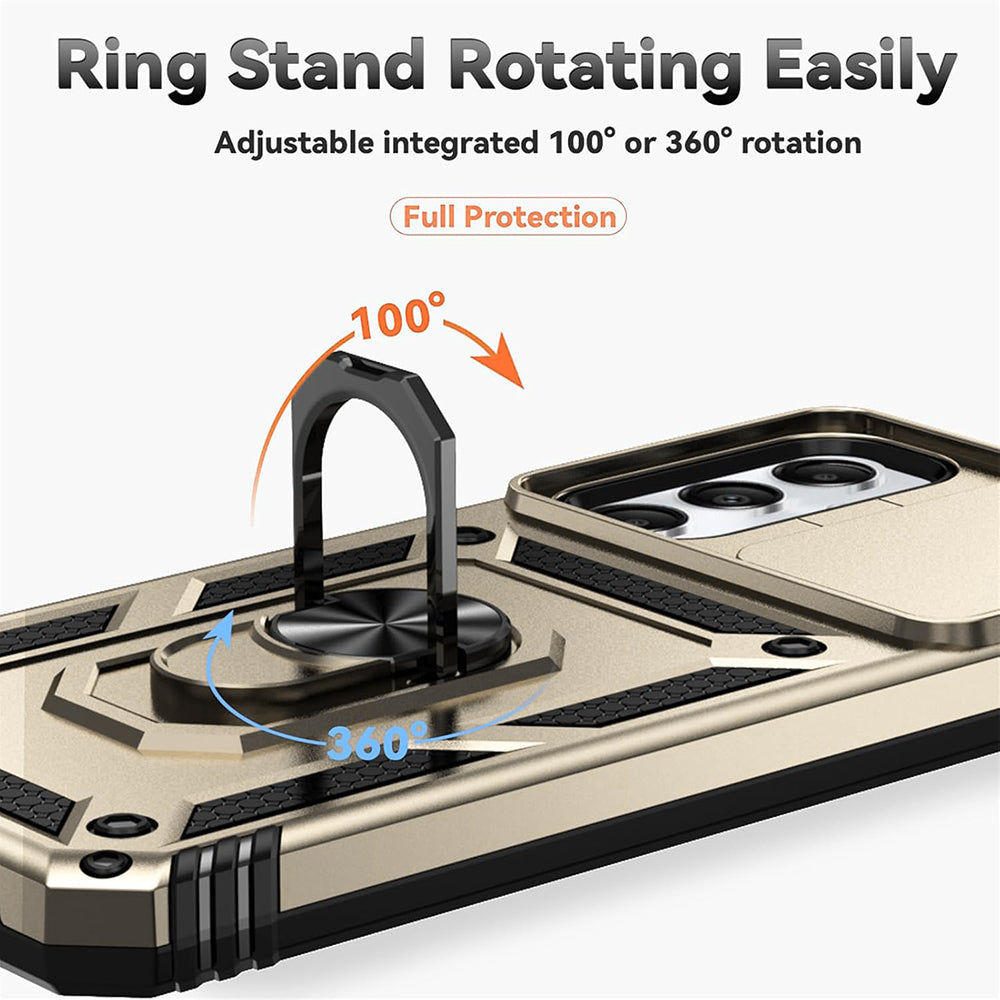 Fodral för Honor 400 Lite, Techsuit, CamShield, Guld