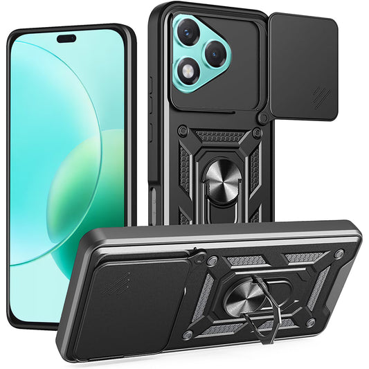 Fodral för Honor 400 Lite, Techsuit, CamShield, Svart