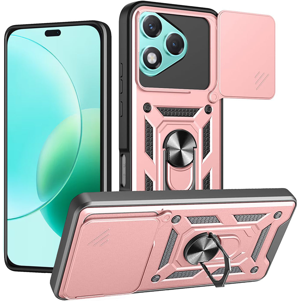 Fodral för Honor 400 Lite, Techsuit, CamShield, Rosa