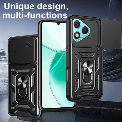Fodral för Honor 400 Lite, Techsuit, CamShield, Grön