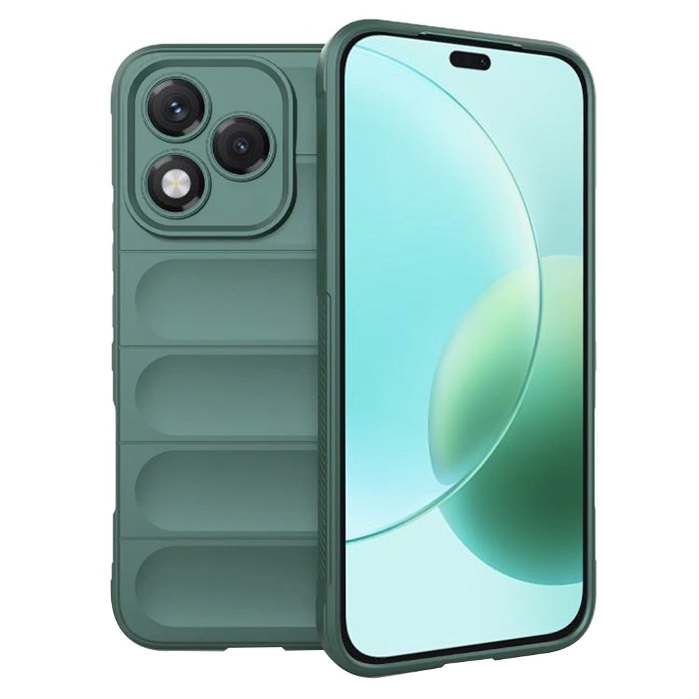 Fodral för Honor 400 Lite, Techsuit, Magic Shield, Grön