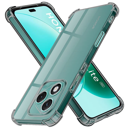 Fodral för Honor 400 Lite, Techsuit, Stötsäker Klar, Rökfärgad