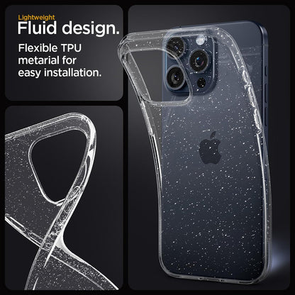 Case for Honor 400 Lite, Techsuit, SparkleSkin, Transparent