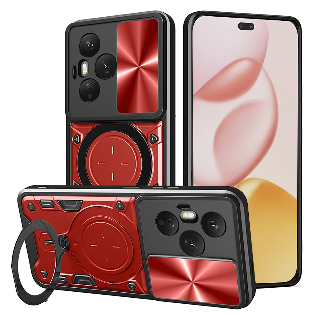 Fodral för Honor 400 Pro, Techsuit, CamGuard Pro, Röd