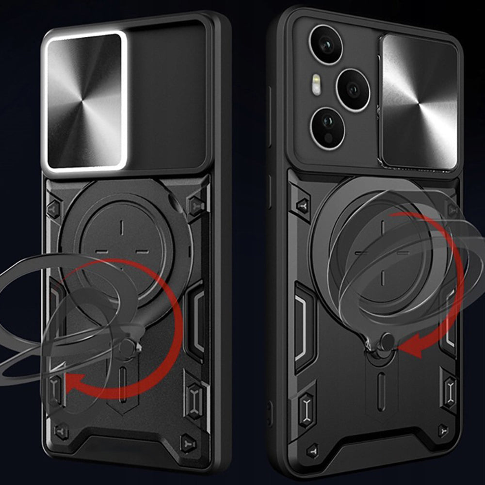 Fodral för Honor 400 Pro, Techsuit, CamGuard Pro, Röd