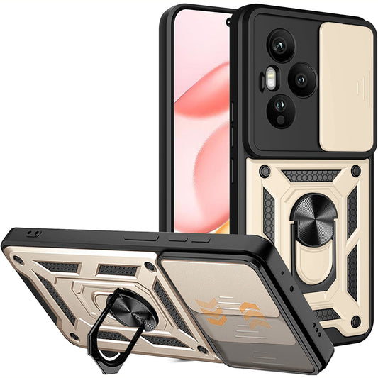 Fodral för Honor 400 Pro, Techsuit, CamShield, Guld
