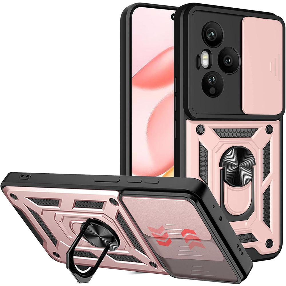Fodral för Honor 400 Pro, Techsuit, CamShield, Rosa