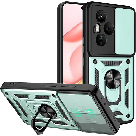 Fodral för Honor 400 Pro, Techsuit, CamShield, Grön