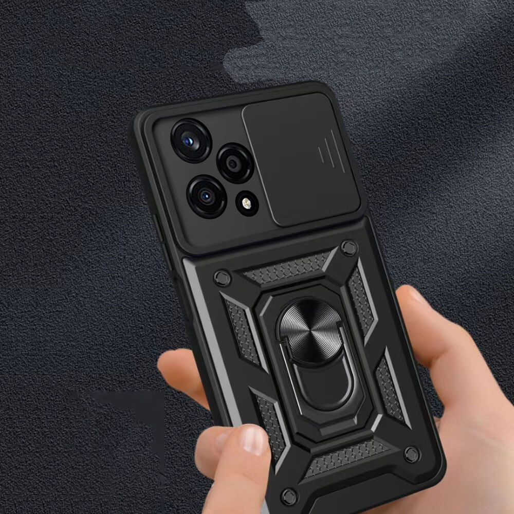 Fodral för Honor 400 Pro, Techsuit, CamShield, Grön