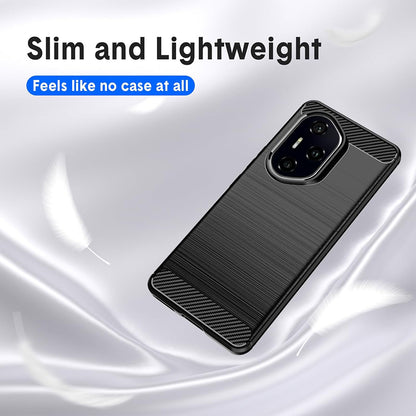Fodral för Honor 400 Pro, Techsuit, Kolfiber, Svart
