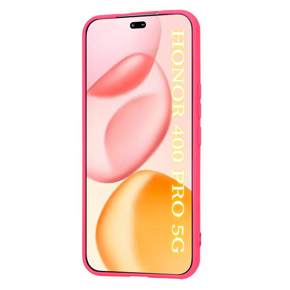 Fodral för Honor 400 Pro, Techsuit, SoftFlex, Mörkrosa