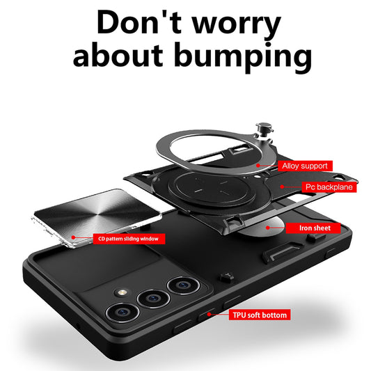 Fodral för Honor 400 Smart 4G / X7d 4G / 400 Smart 5G, Techsuit, CamGuard Pro, Blå