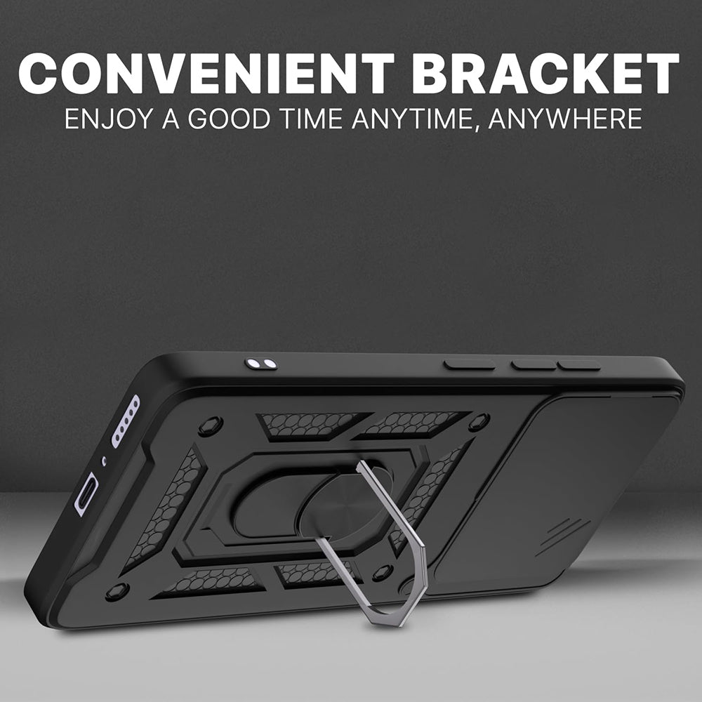 Skyddsfodral för Honor 400 Smart 4G / X7d 4G / 400 Smart 5G, Techsuit, CamShield, Grön