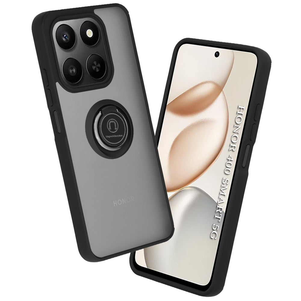 Fodral för Honor 400 Smart 4G / X7d 4G / 400 Smart 5G, Techsuit, Glinth, Svart