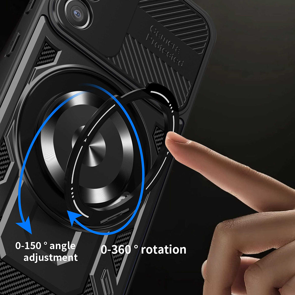 Fodral för Honor 400 Smart 4G / X7d 4G / 400 Smart 5G, Techsuit, RuggedCam, Lila