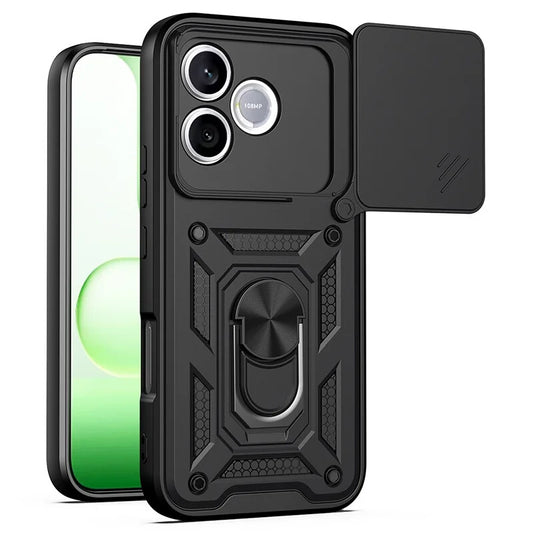 Fodral för Honor 600 Lite, OEM, CamShield, Svart