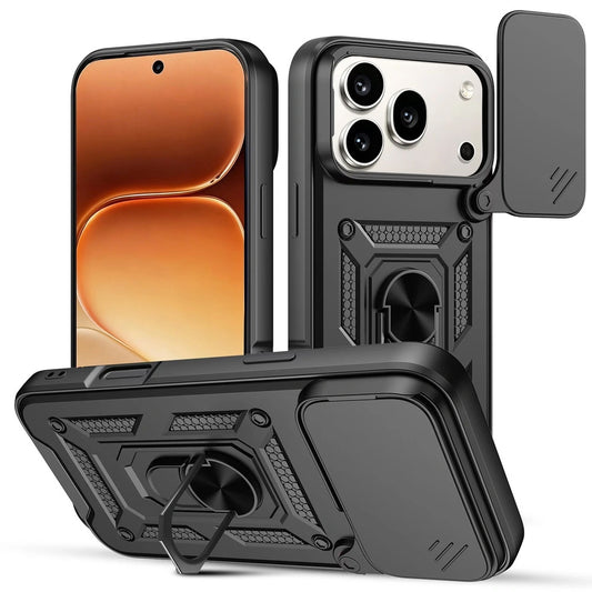 Fodral för Honor 600 Pro, OEM, CamShield, Svart
