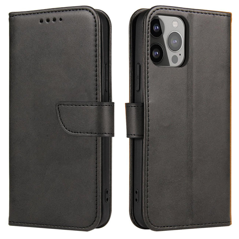 Fodral för Honor 600 Pro, OEM, Marva Wallet, Svart