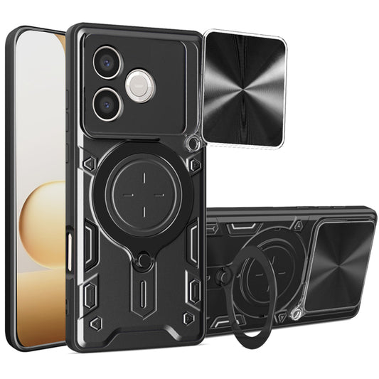 Skyddsfodral för Honor 600 Lite, Techsuit, CamGuard Pro, Svart