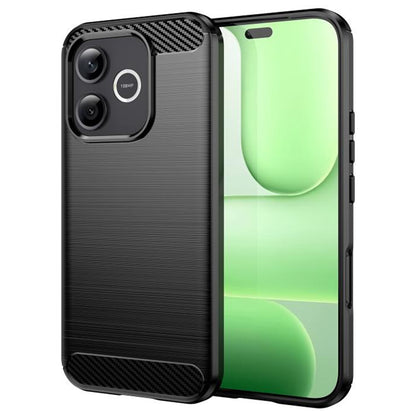 Skyddsfodral för Honor 600 Lite, Techsuit, Carbon, Svart