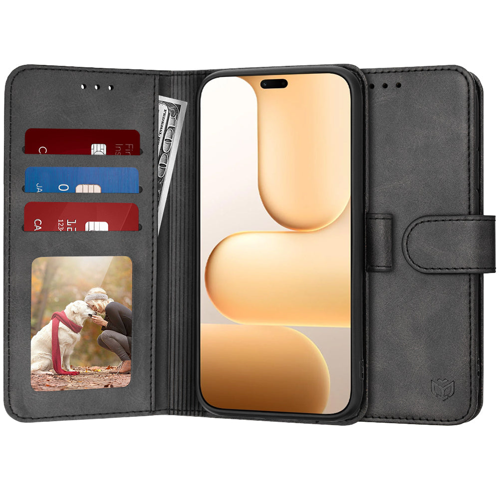 Fodral för Honor 600 Lite, Techsuit, Diary Book, Svart