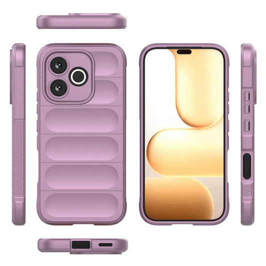 Fodral för Honor 600 Lite, Techsuit, Magic Shield, Lila