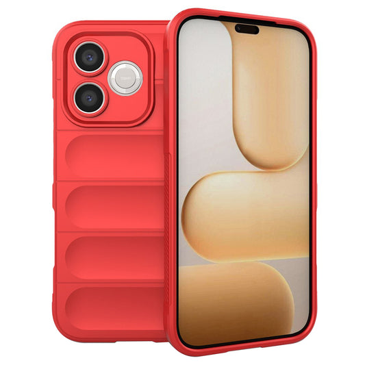Fodral för Honor 600 Lite, Techsuit, Magic Shield, Röd