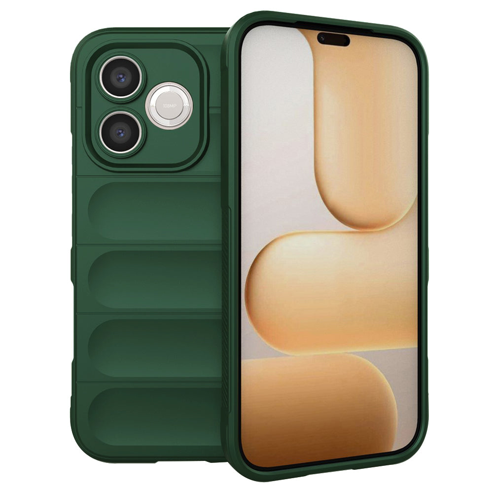 Fodral för Honor 600 Lite, Techsuit, Magic Shield, Grön