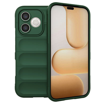 Fodral för Honor 600 Lite, Techsuit, Magic Shield, Grön