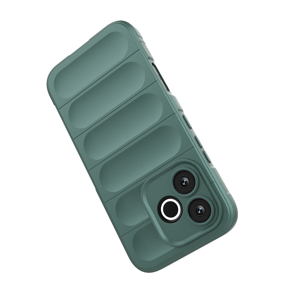 Fodral för Honor 600 Lite, Techsuit, Magic Shield, Grön