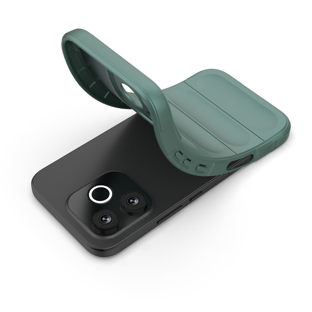 Fodral för Honor 600 Lite, Techsuit, Magic Shield, Grön