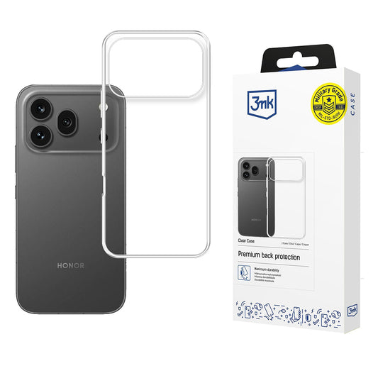 Fodral för Honor 600 Pro, 3MK, Klar, Transparent