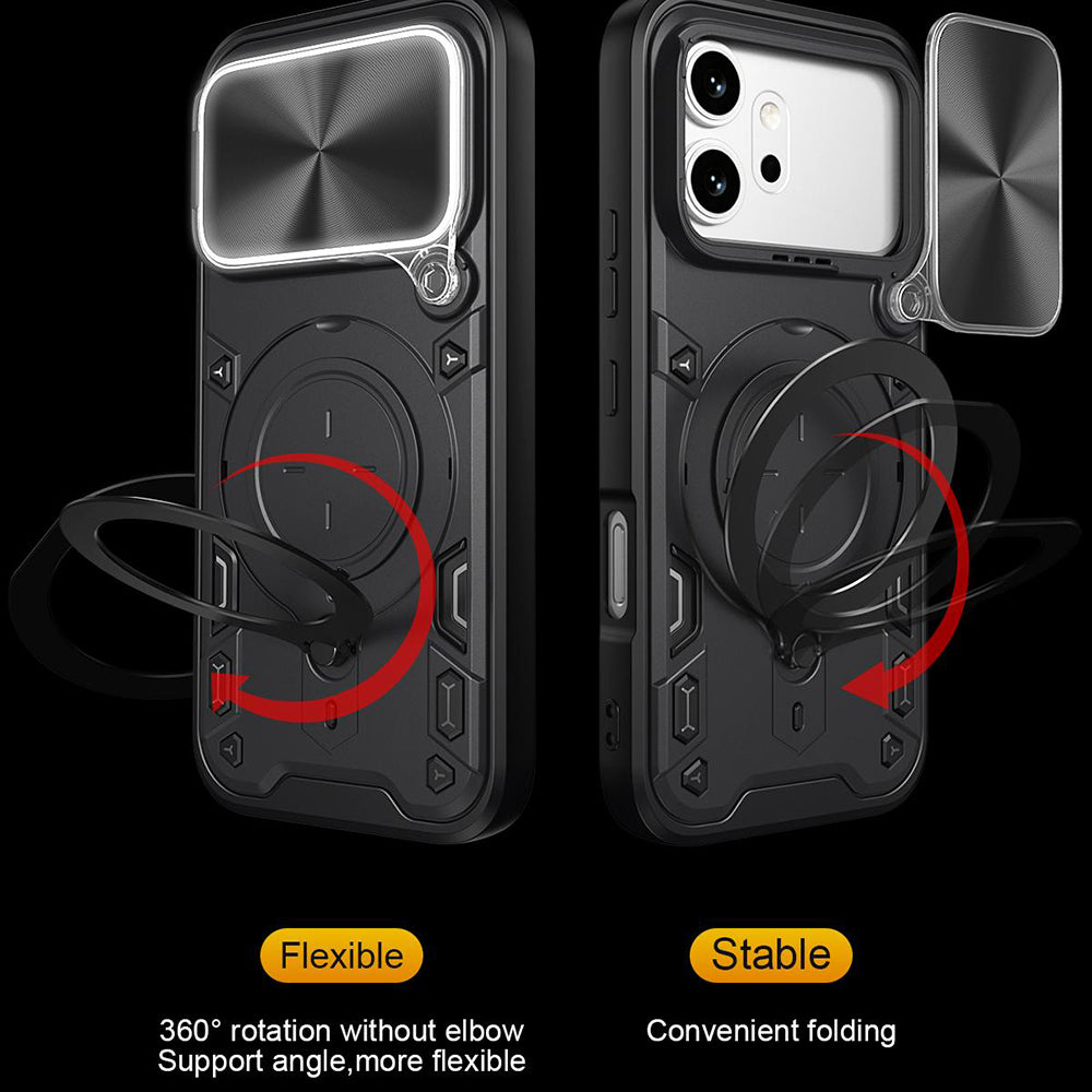 Fodral för Honor 600 Pro / 600, Techsuit, CamGuard Pro, Blå